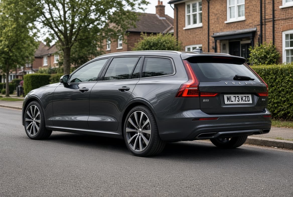 Estate car with extra luggage space